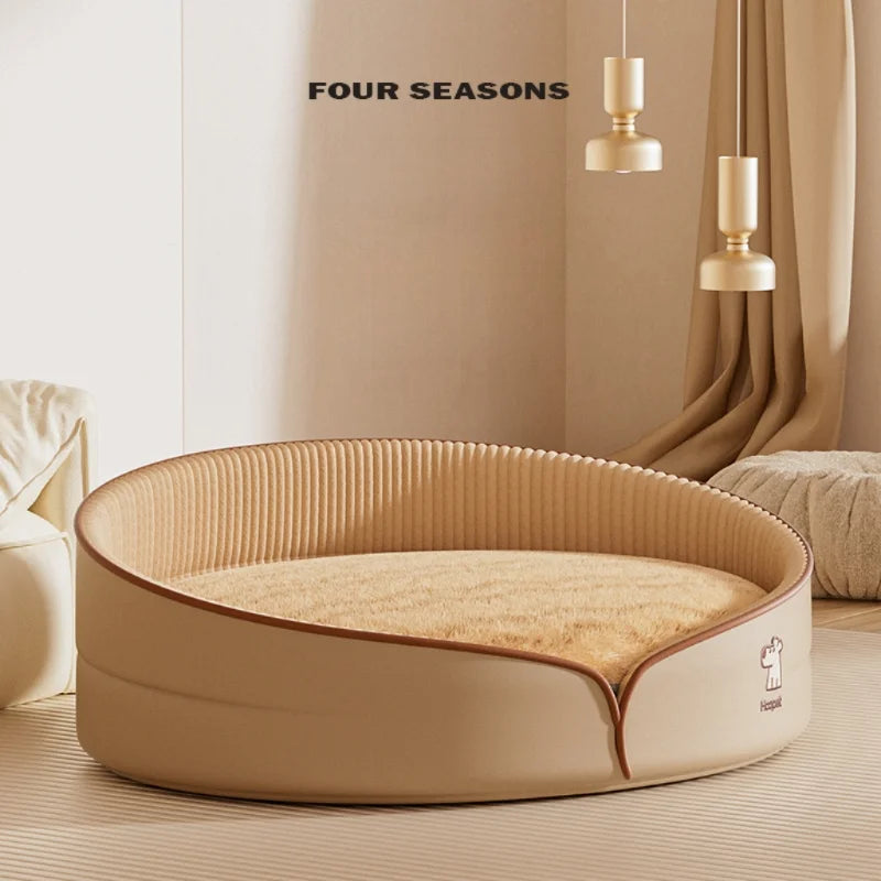 Dog Bed Kennel Winter Warm Dog Bed Four Seasons Universal Dog Sleeping Nest Large Dog Pet Kennel Winter Kennel Mat