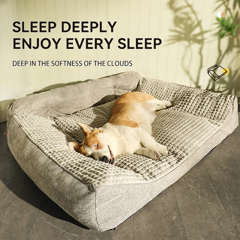 HOOPET Pet Bed Winter Warm Dog Bed House Pet Bed Dog Mattress Bed Sofa Small and Medium-Sized Dogs Puppy Pet Supplies