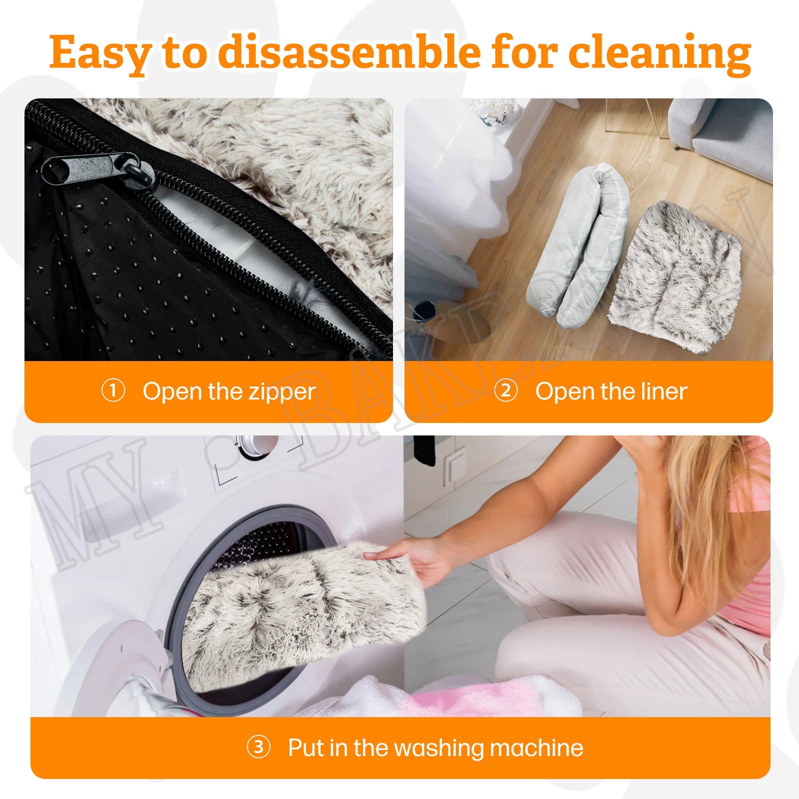 4 Styles With Removable Washable Cover And Waterproof Upholstered Sofa Pet Cat Dog Bed For All Seasons Plush 6size