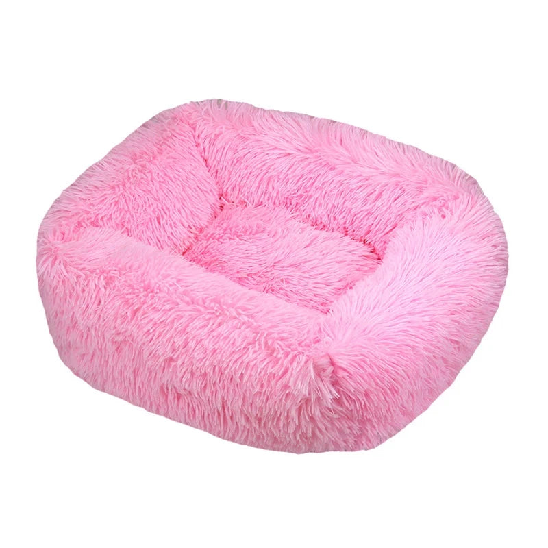 Lit Rectangle Peluche - Coussin Chaud Hiver Toutes Tailles