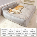 HOOPET Dog Cat Warm Sleeping Bed Cozy Nest Mat Medium Big Dogs Cushion Kennel Cat Pad Pet Supplies
