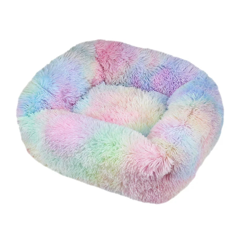 Lit Rectangle Peluche - Coussin Chaud Hiver Toutes Tailles