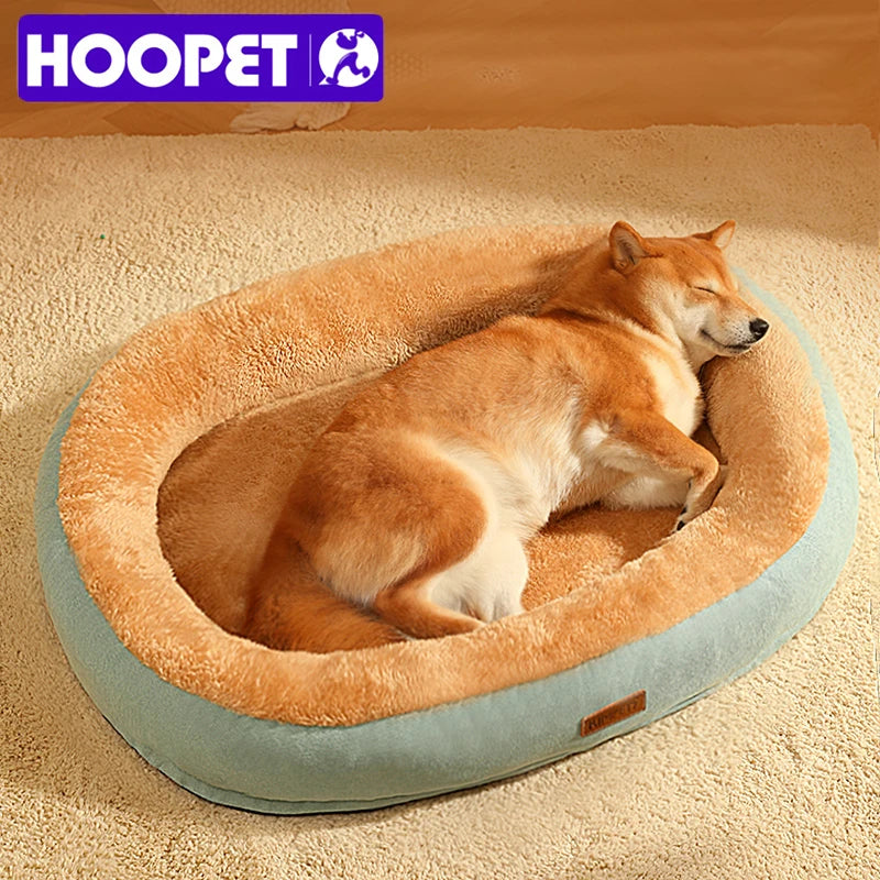 HOOPET Winter Comfortable Pet Mat Bed for Dogs Cats Fluff Sleeping Pad  Dog Sofa Cushion Pet Calming Dog Bed House Pet Supplies