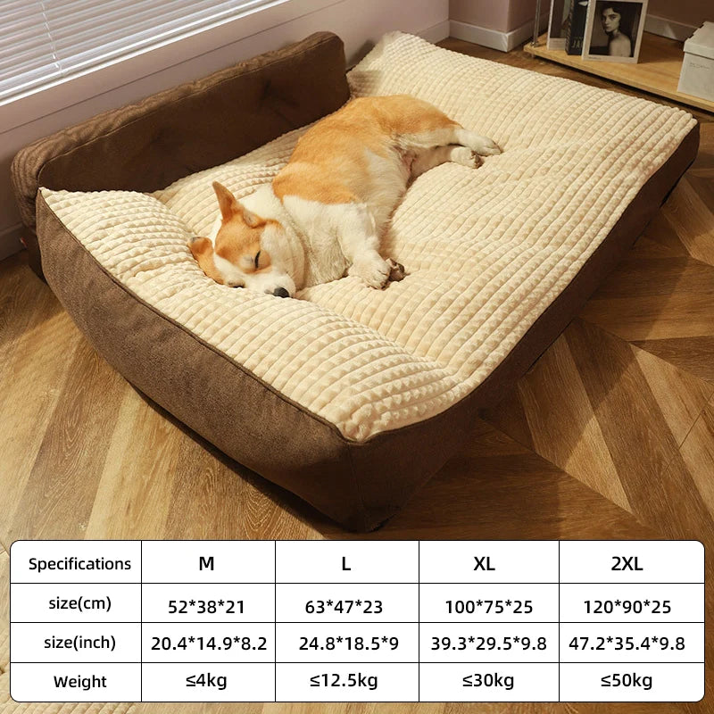 HOOPET Dog Cat Warm Sleeping Bed Cozy Nest Mat Medium Big Dogs Cushion Kennel Cat Pad Pet Supplies