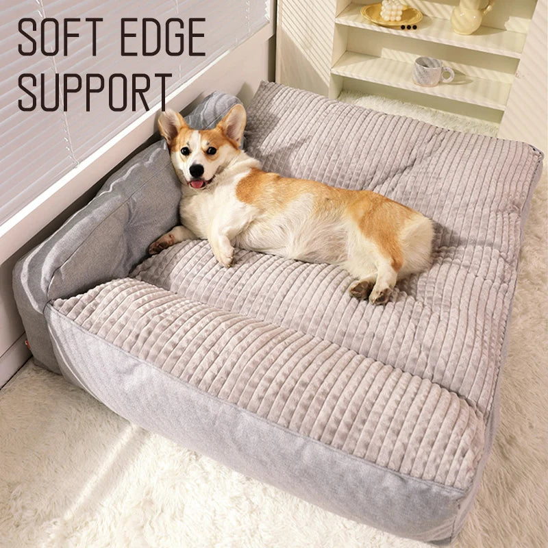 HOOPET Dog Cat Warm Sleeping Bed Cozy Nest Mat Medium Big Dogs Cushion Kennel Cat Pad Pet Supplies