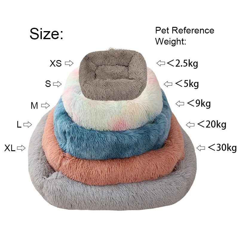 Lit Rectangle Peluche - Coussin Chaud Hiver Toutes Tailles