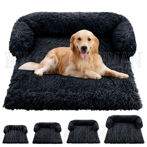 4 Styles With Removable Washable Cover And Waterproof Upholstered Sofa Pet Cat Dog Bed For All Seasons Plush 6size