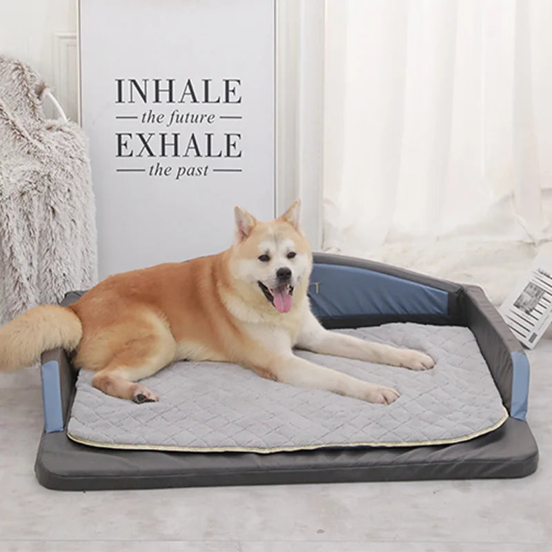 Orthopedic Dog Bed, 1 Piece, for Large Dogs, Washable Bed, Foam Cushion for Pets, Pet Supplies Luxury Warm Sofa